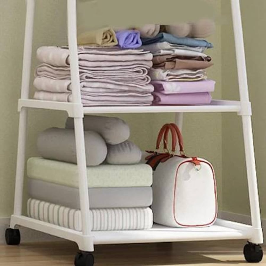 Multi-purpose home organizer with wheels