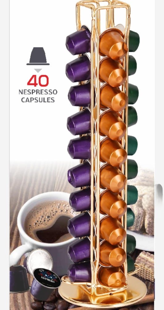 حامل كبسولات 40 كبسولة