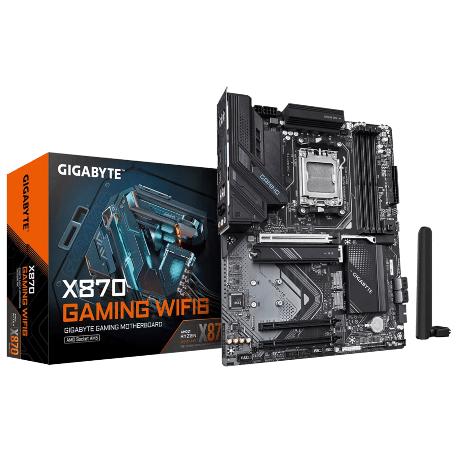 لوحة أم جيجابايت X870 جيمنج واي فاي 6 دي دي آر 5 لمعالجات AMD