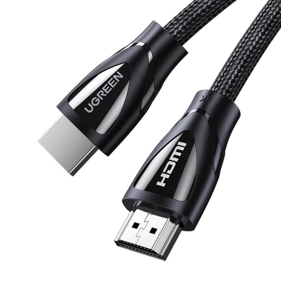 يوغرين كيبل HDMI 2.1 بطول 1 متر أسود 80401 كيبل