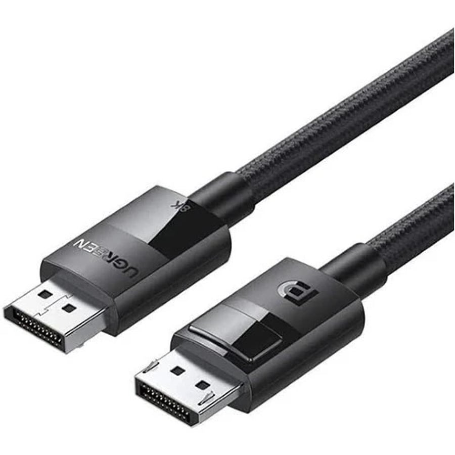 يوغرين كيبل DisplayPort 1.4 بطول 3 متر أسود 80393 كيبل
