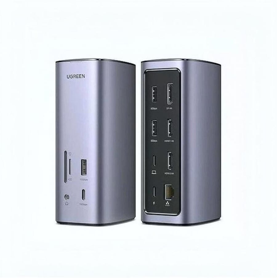 يوغرين محطة إرساء يو اس بي سي 12 في 1 90325 / UGREEN USB-C Docking Station Pro 90325
