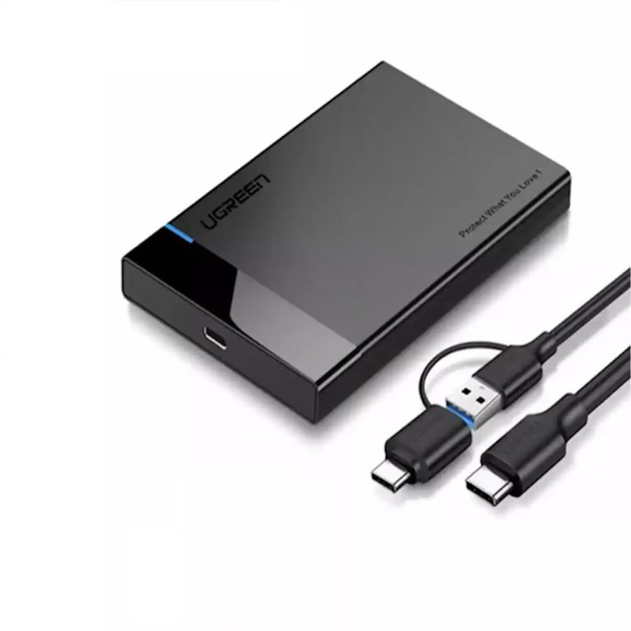 علبة هاردسك يوغرين 2.5 إنش يو اس بي 3.1 | Ugreen 60735 Enclosure