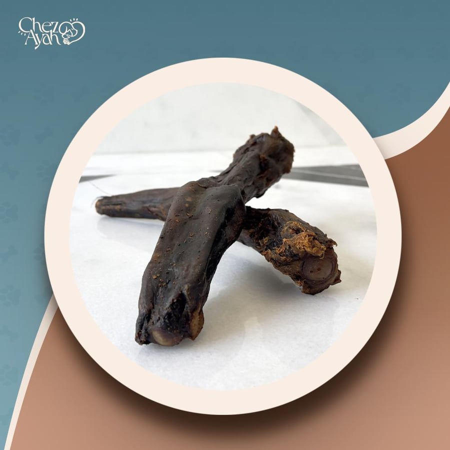 Premium Horse Tail Dog Chews - DV 7508 - 2 Pieces, 400G