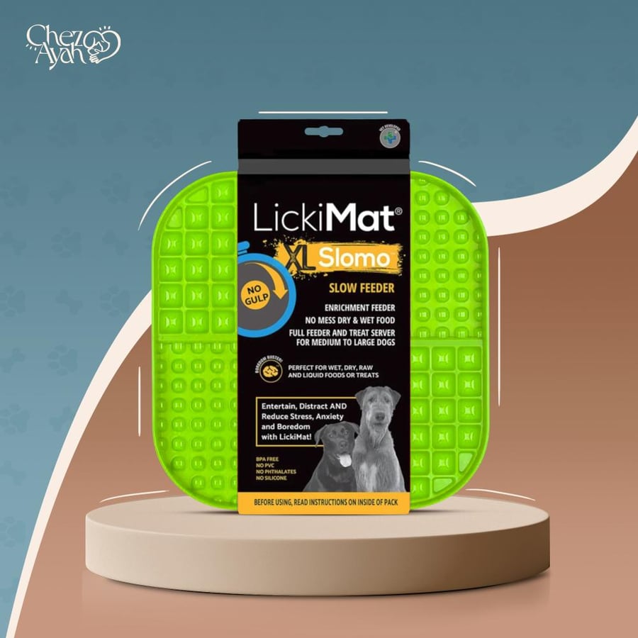 Lickimat Slomo XL Green Dog