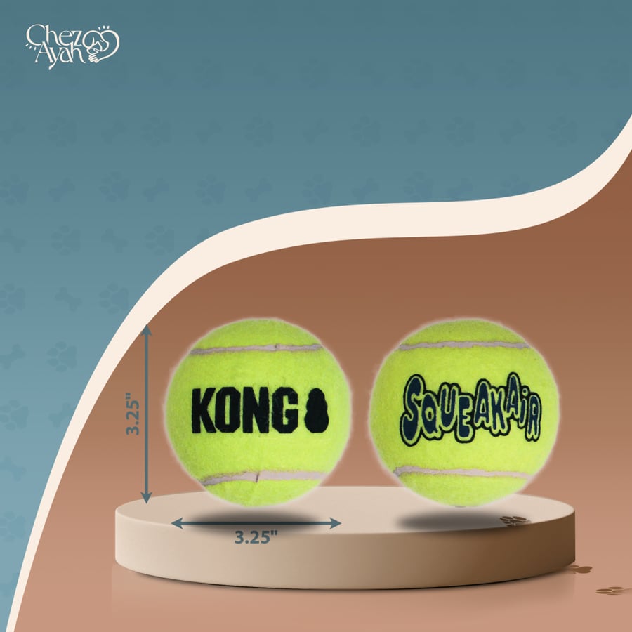 Kong SqueakAir tennis ball Large