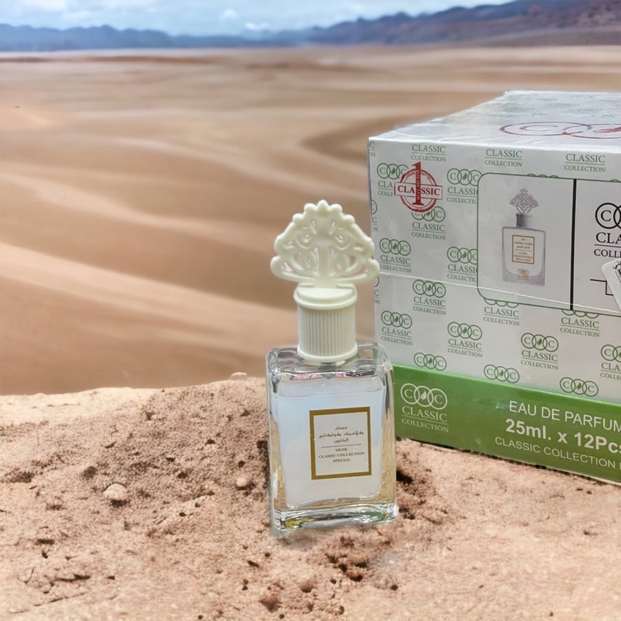 عطور  مسك ابيض للتوزيعات 12حبه