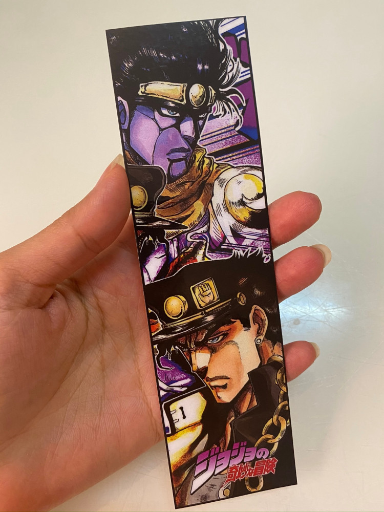 JoJo's Bizarre Adventure book mark