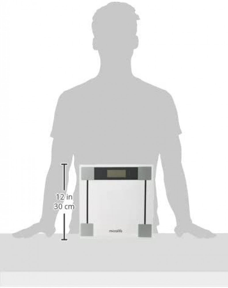 ميزان شخصى الكترونى شفاف للوزن من ميكرولايف - Microlife WS 50