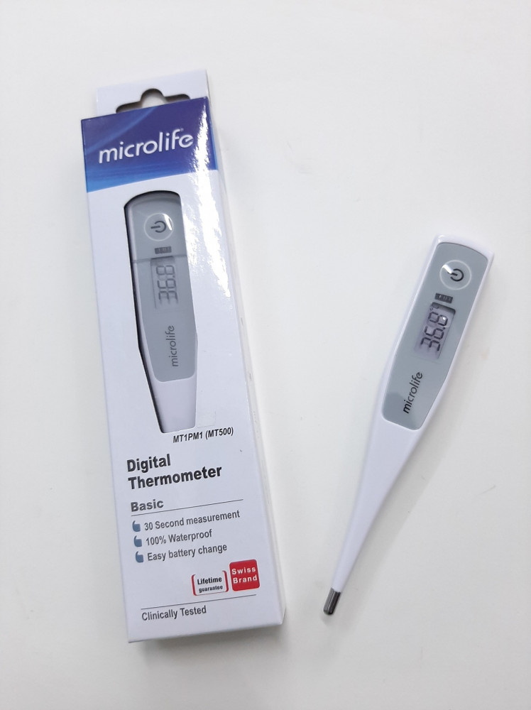 ترمومتر رقمي لقياس درجة الحرارة من الفم بعد 30 ثانية من ميكرولايف - Microlife MT500 Digital thermometer