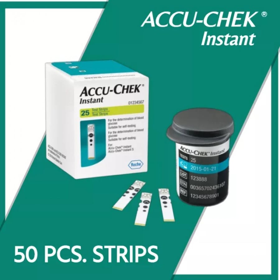 شرائط فحص السكر بالدم أكيو - تشيك انستانت ACCU-CHEK ( Instant )