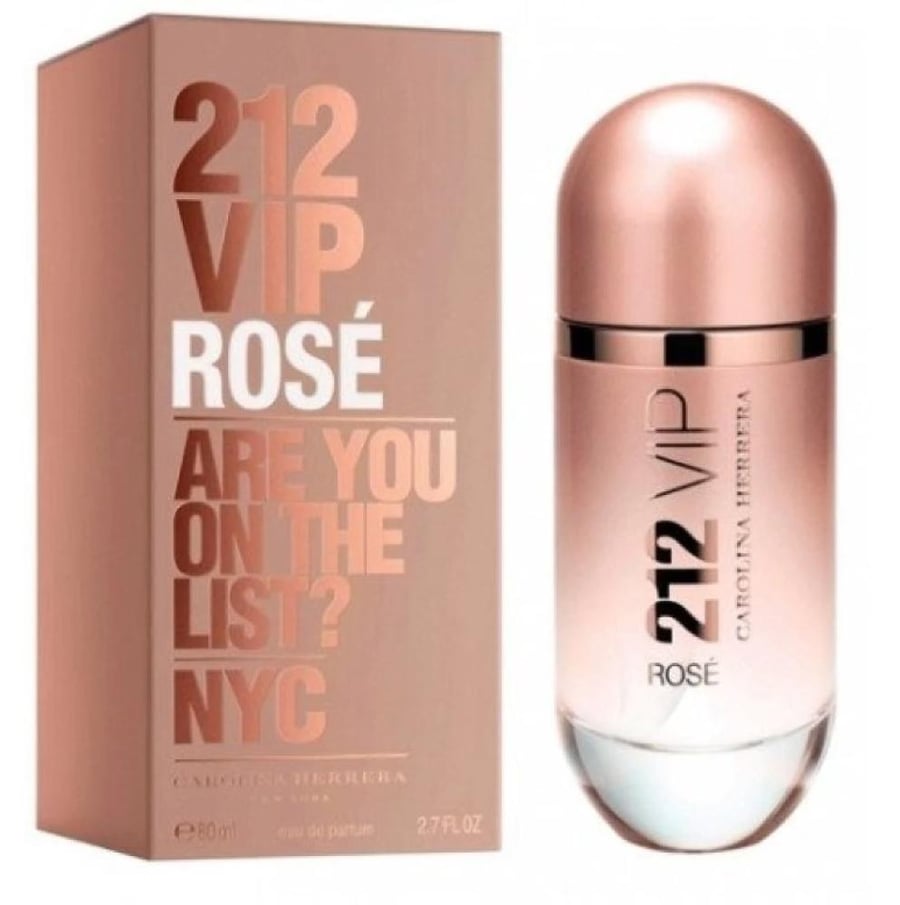 عطر كارولينا هيريرا 212 VIP روز او دو بارفيوم 80مل