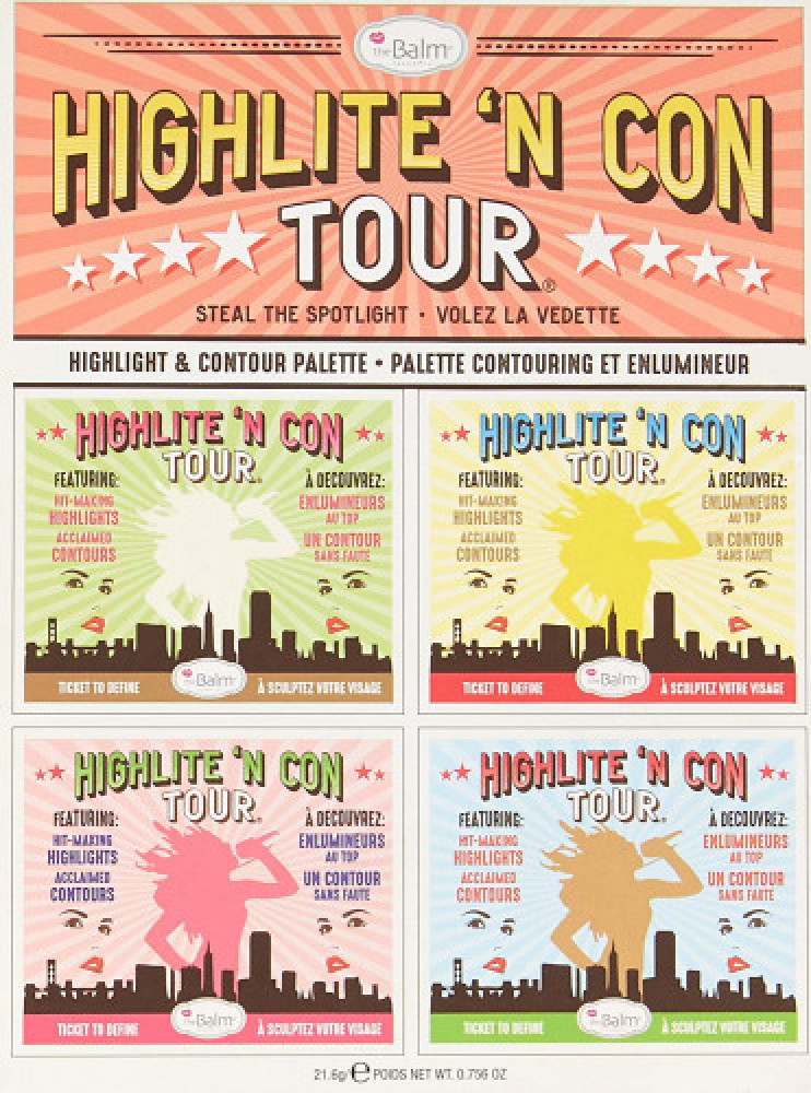 Highlighter face set from The Balm