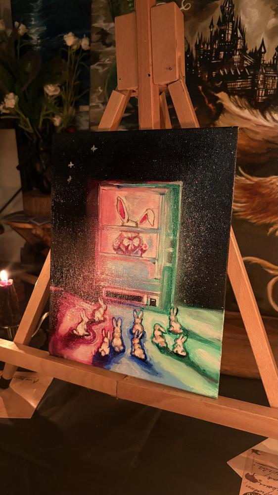 لوحة " وعيّ اللحظة"