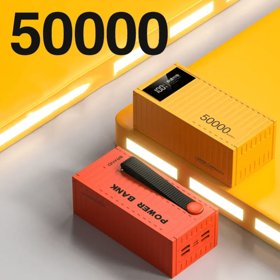 باور كونتينر شاحن 50,000 ملي أمبير بتقنية الشحن الذكي