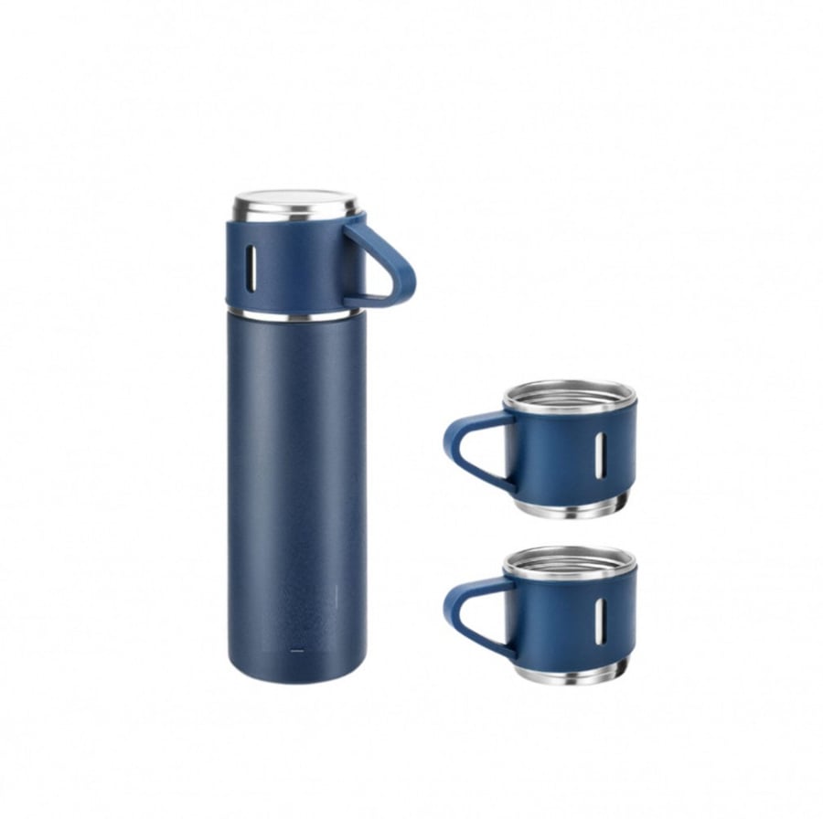 Drinks container with extra cups of 500 ml