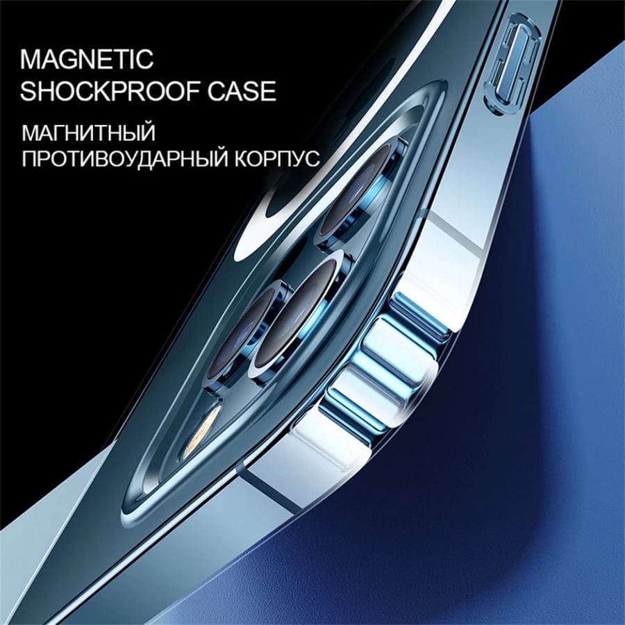 كفر ايفون شفاف يدعم ماج سيف Magsafe