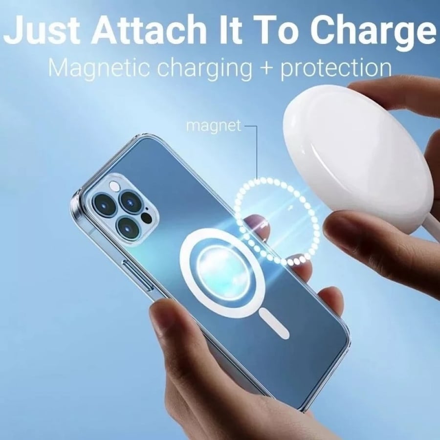 كفر ايفون شفاف يدعم ماج سيف Magsafe
