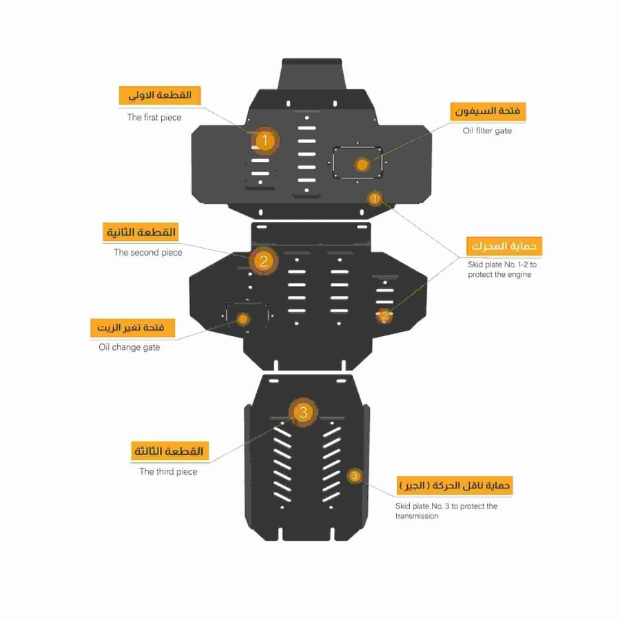 حمابة بطن كاملة LC300