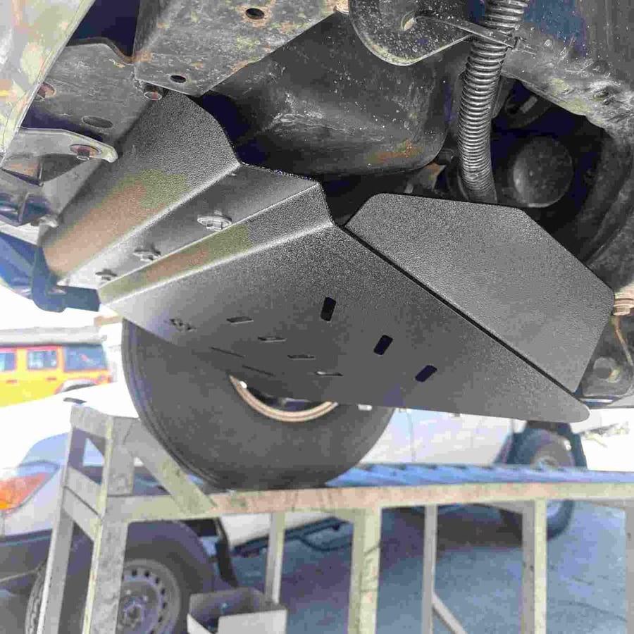 Land Cruiser Iron Skid Plates
