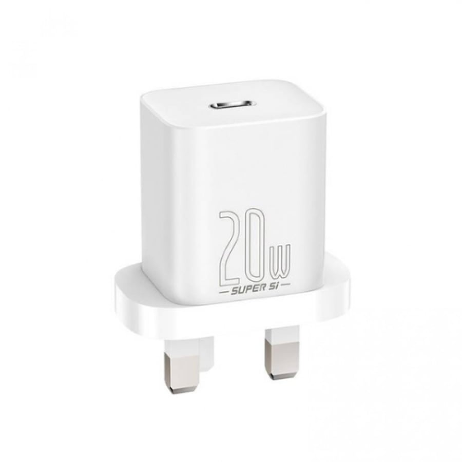 بيسوس Baseus 20W Super Si Mini راس منزلي تايب سي PD بقوة 20 واط