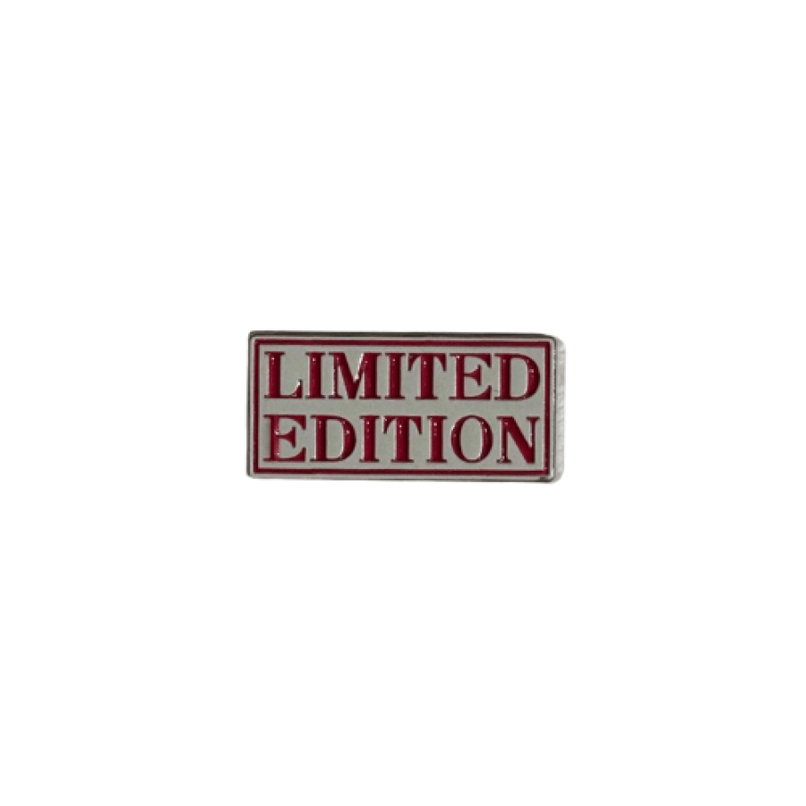 ملصق حديد شارة "LIMITED EDITION" تعني  (إصدار محدود)
