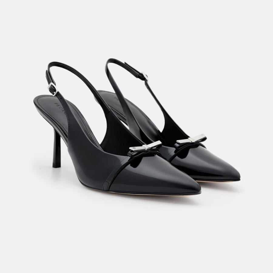 كعب بيدرو/لون  Black Patent