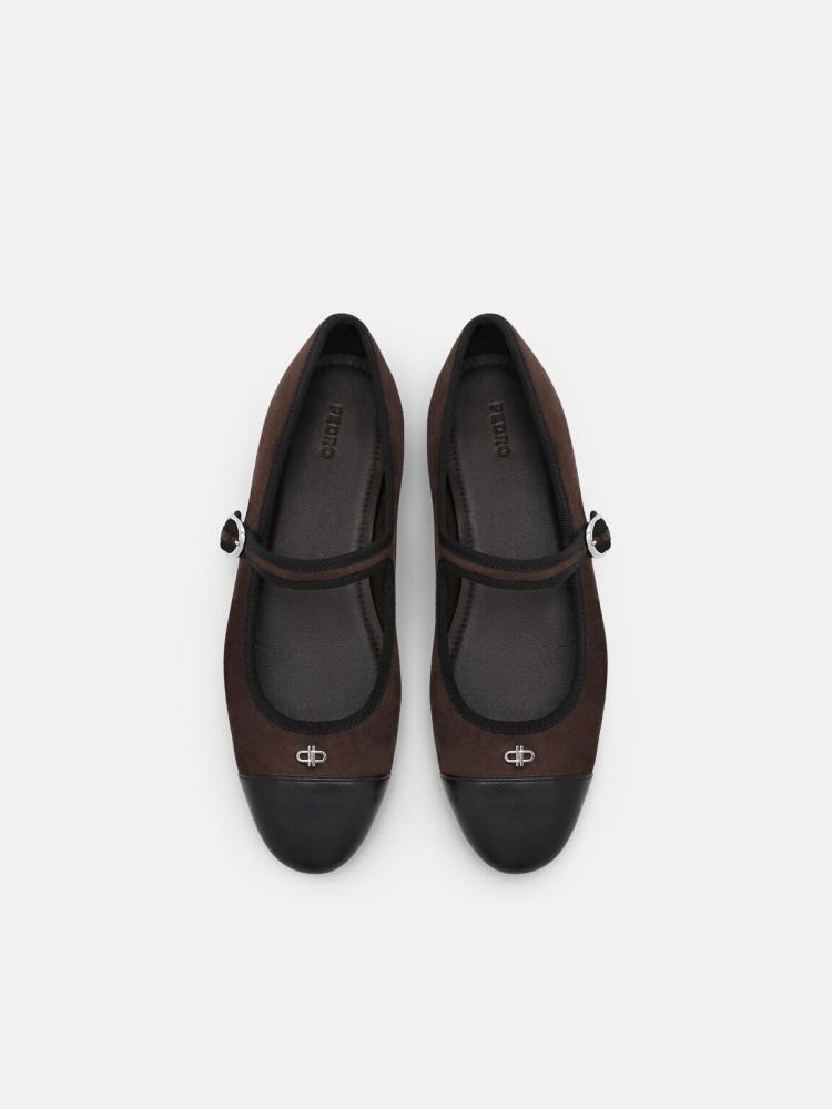 شوز بيدرو/لون Dark Brown Suede