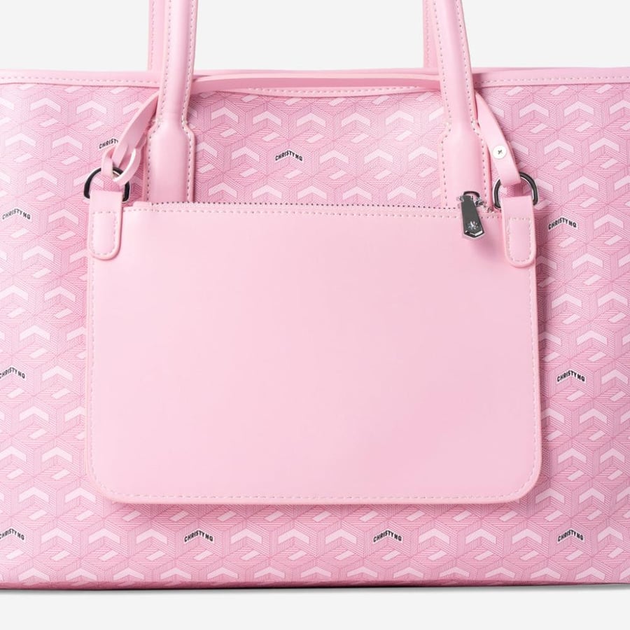 Christyng bag, large size, Baby Pink color
