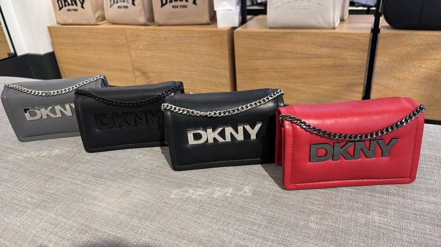 شنطة دكنيdkny/هاردوير اسود