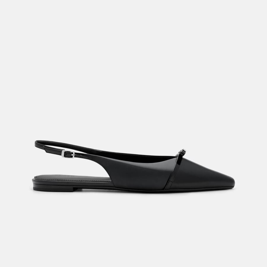 شوز بيدرو/لون Black Paten