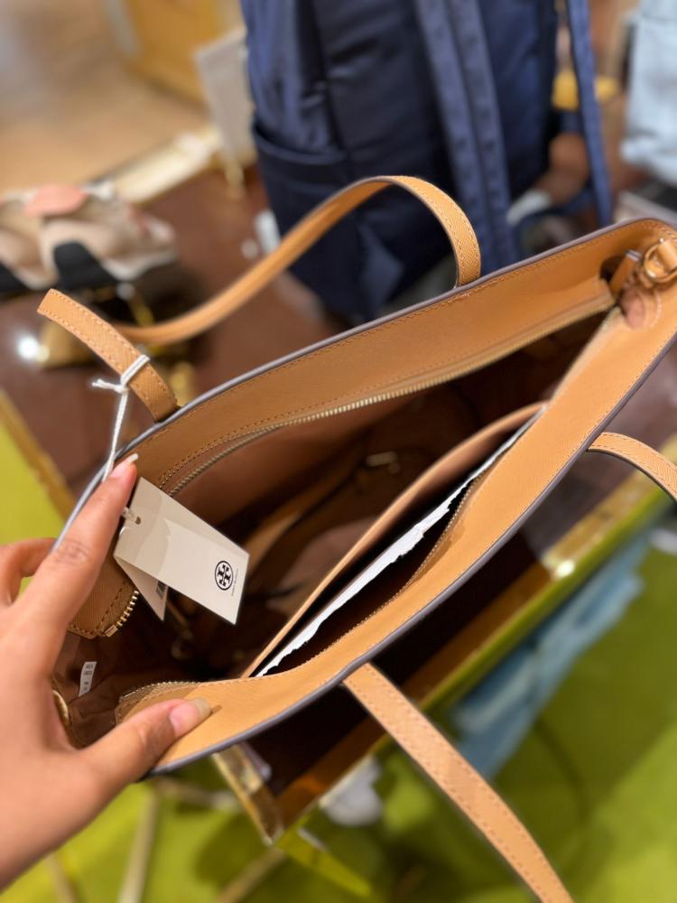 Tory Burch bag / tote bag - camel color
