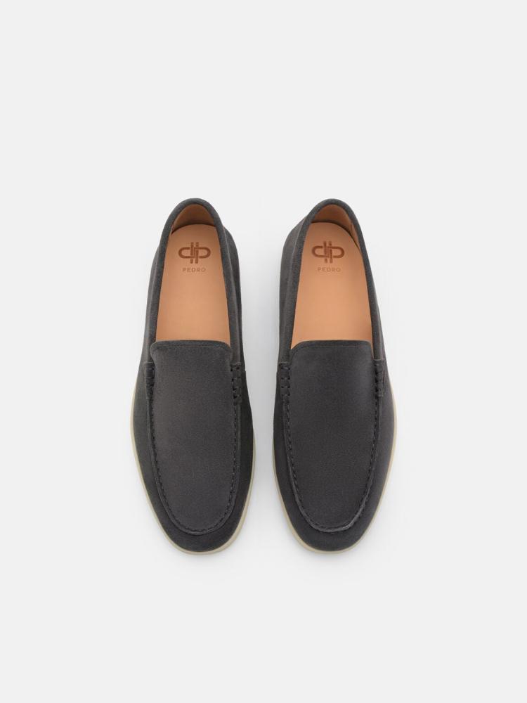 شوز بيدرو رجالي/لون Dark Brown Suede