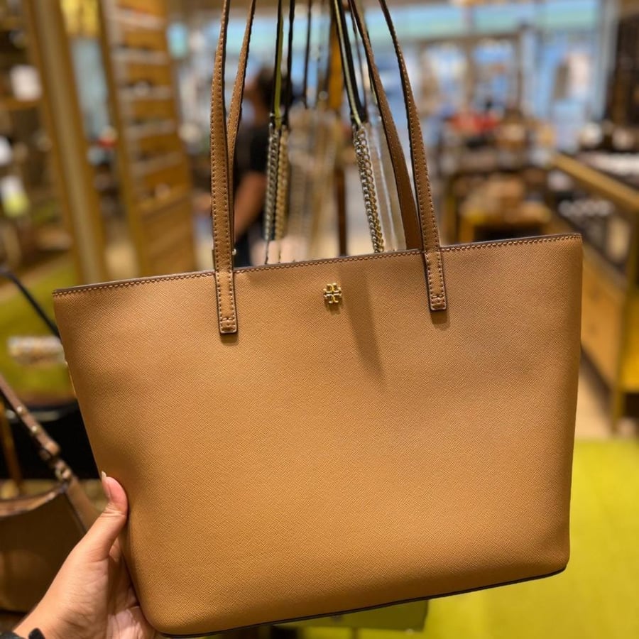 Tory Burch bag / tote bag - camel color