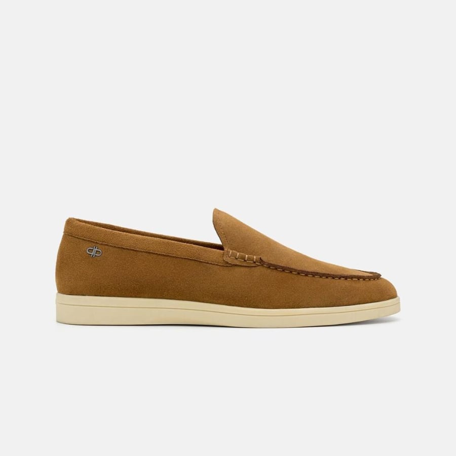 شوز بيدرو رجالي/لون Dark Camel Suede