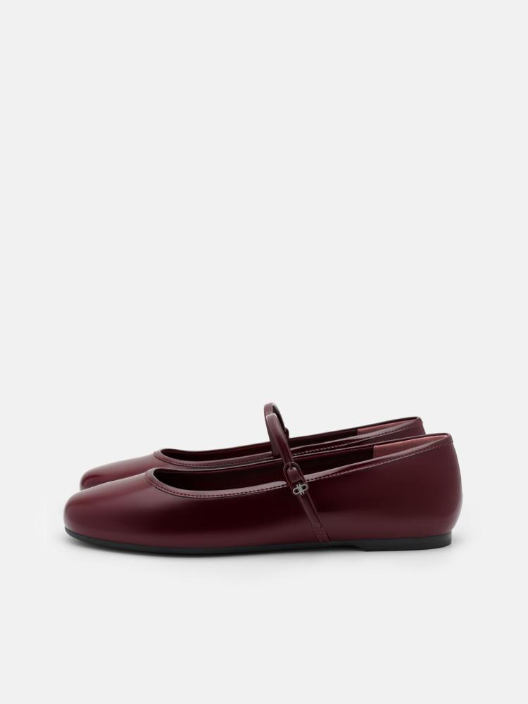 شوز بيدرو/لون Burgundy