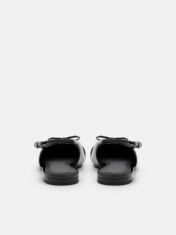 شوز بيدرو/لون Black Paten