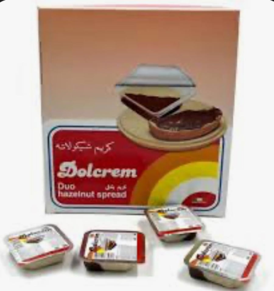 كرتون شوكلاتة دولكريم كريمة البندق والكاكو الأصلية