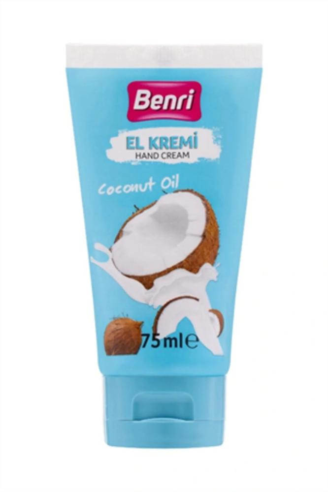 Benri مجموعة كريم اليدين بروائح الفراولة وجوز الهند والخوخ – 3 قطع