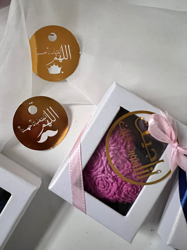 توزيعات احجار معطره ثيم مواليد