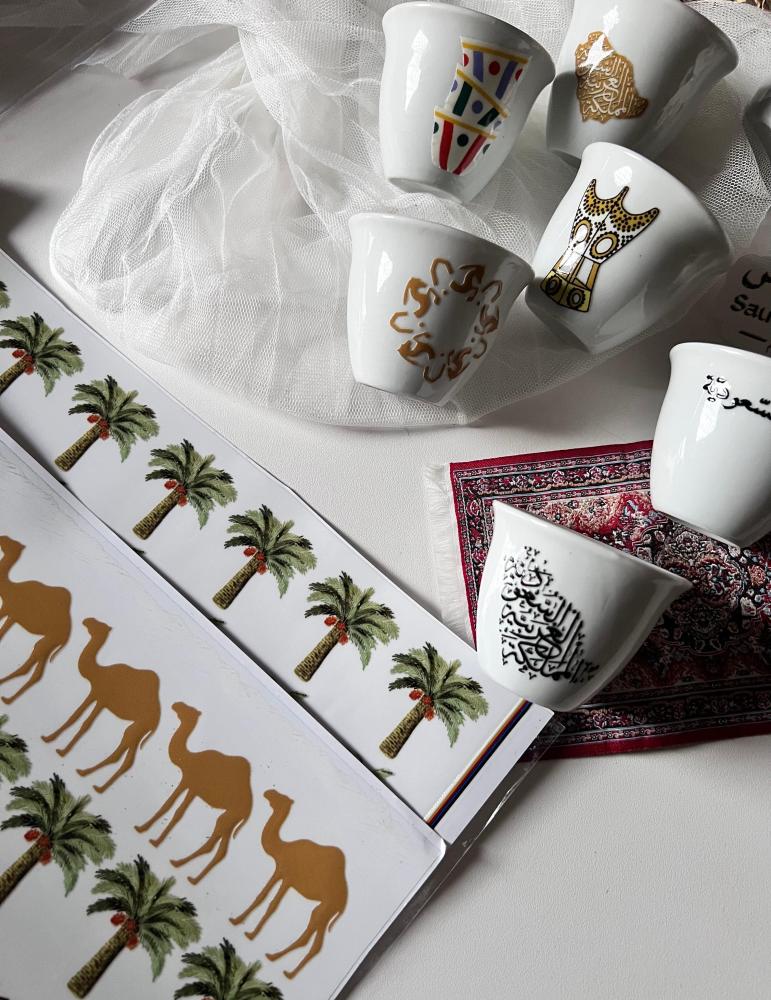 توزيعات سلة فنجان