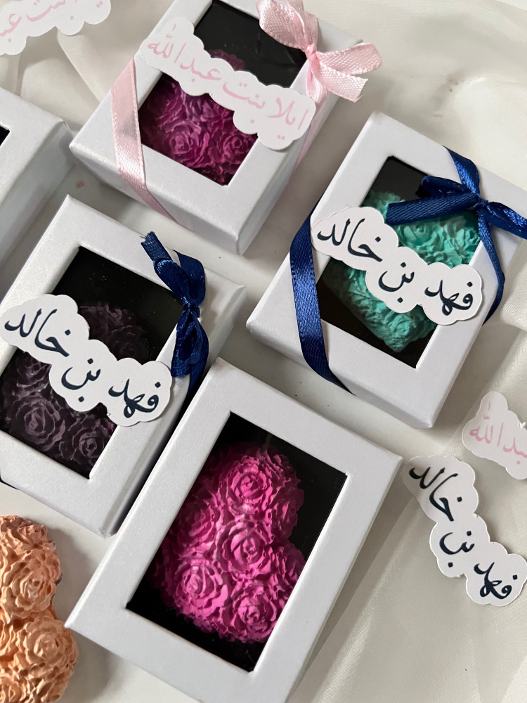 توزيعات احجار معطره ثيم مواليد