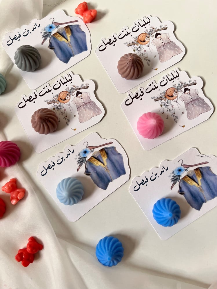 توزيعات شمع هيرشي مع ثيم مواليد