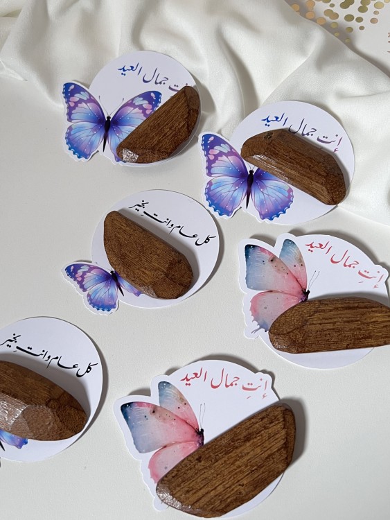 توزيعات ثيم العيد مع كسره عود