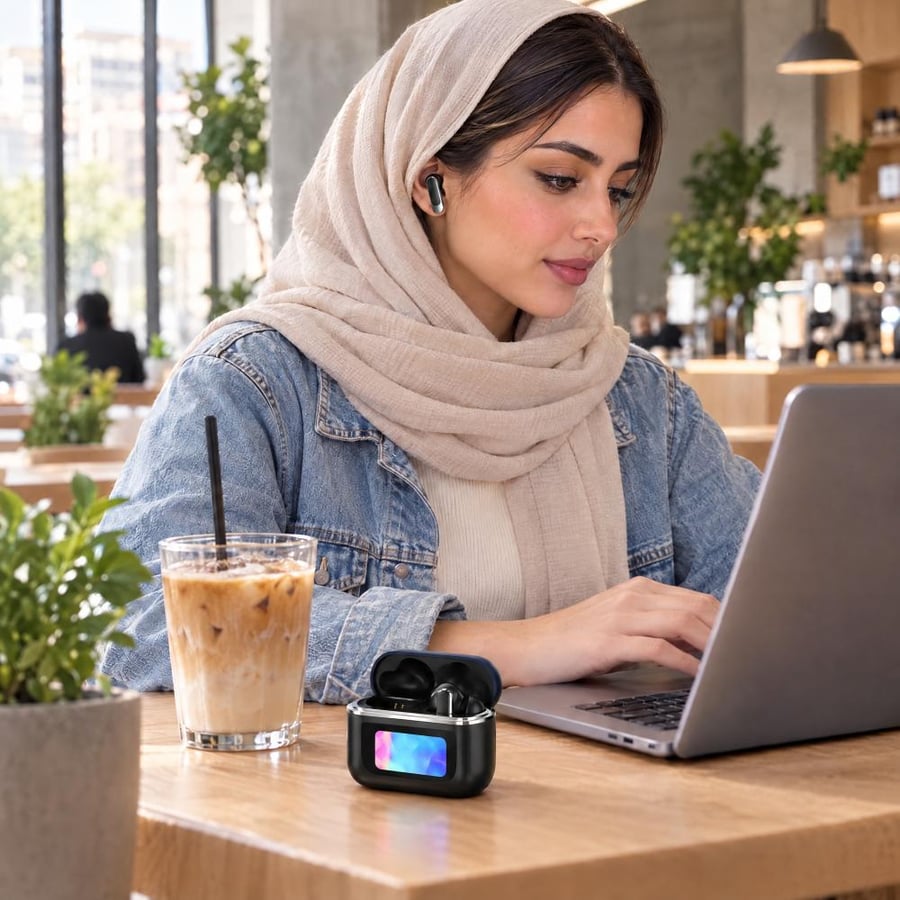 سماعات بلوتوث O8 Sound بعزل الضوضاء أثناء الاستخدام