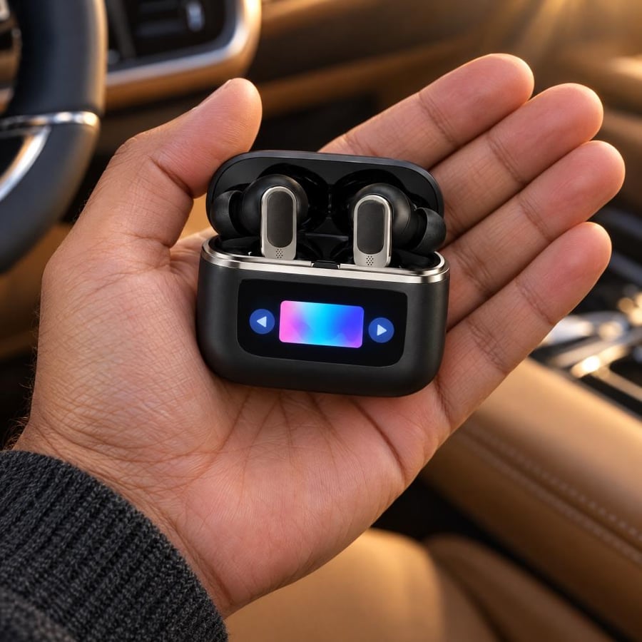 حجم سماعات بلوتوث O8 Sound بعزل الضوضاء