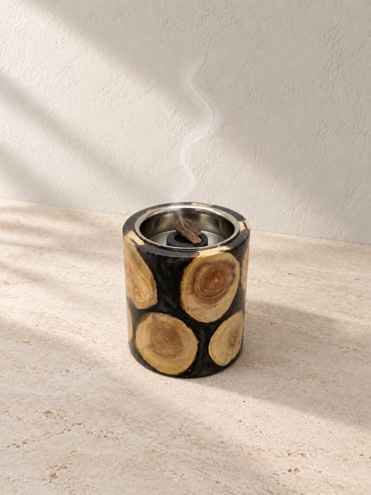 مبخرة اسطوانية عصرية