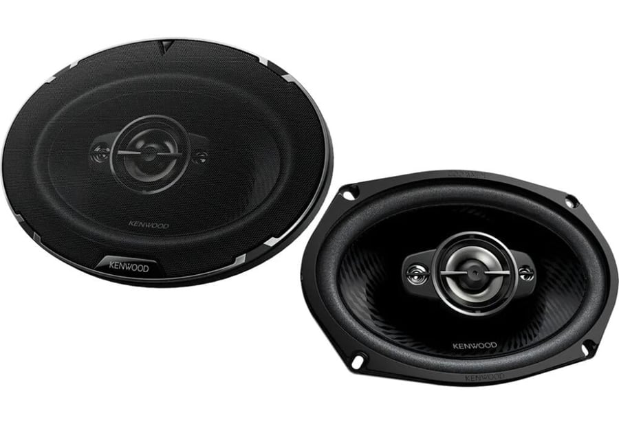 Kenwood 700W Dual Speaker Set for Rear Dashboard - Power Suitable for Amplifier