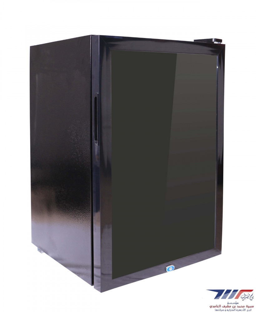 Star Way refrigerator black glass - SW100GD