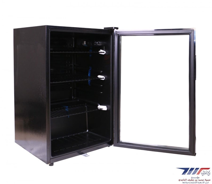 Star Way refrigerator black glass - SW100GD